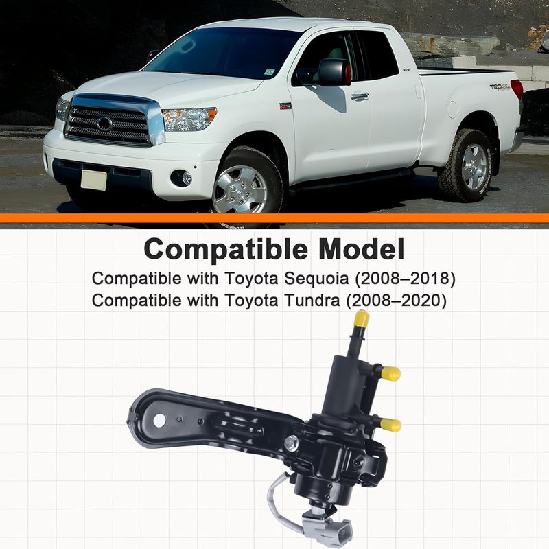 FEIMAOTUI 77070-34010 Fuel Tank Reservoir Selector Valve Assembly Solenoid W/Hose Fit for Toyota Tundra 2008-2020, Fit for Toyota Sequoia 2008-2018 Replace 7707034010 - Image 3